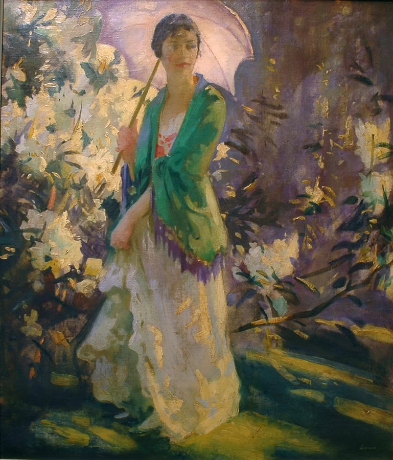 Maria nel giardino